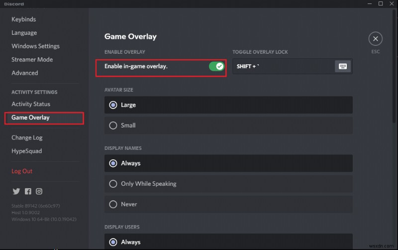 Discord 오버레이 작동 안 됨? 게임 중 오버레이 오류 해결 방법 총정리