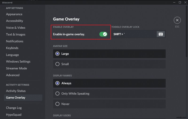 Discord 오버레이 작동 안 됨? 게임 중 오버레이 오류 해결 방법 총정리