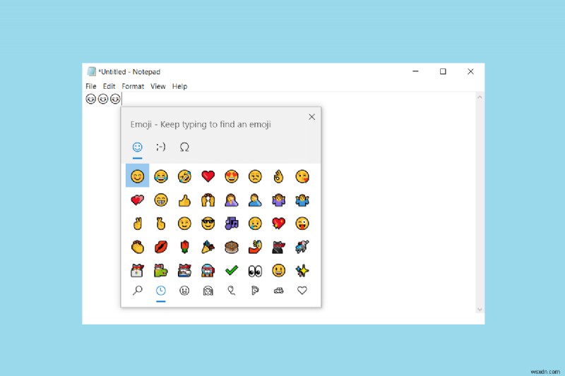 Windows 10에서 이모티콘 사용하는 방법 총정리 (단축키·터치 키보드·확장 프로그램)