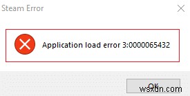 Steam 애플리케이션 로드 오류 3:0000065432 해결 방법 총정리
