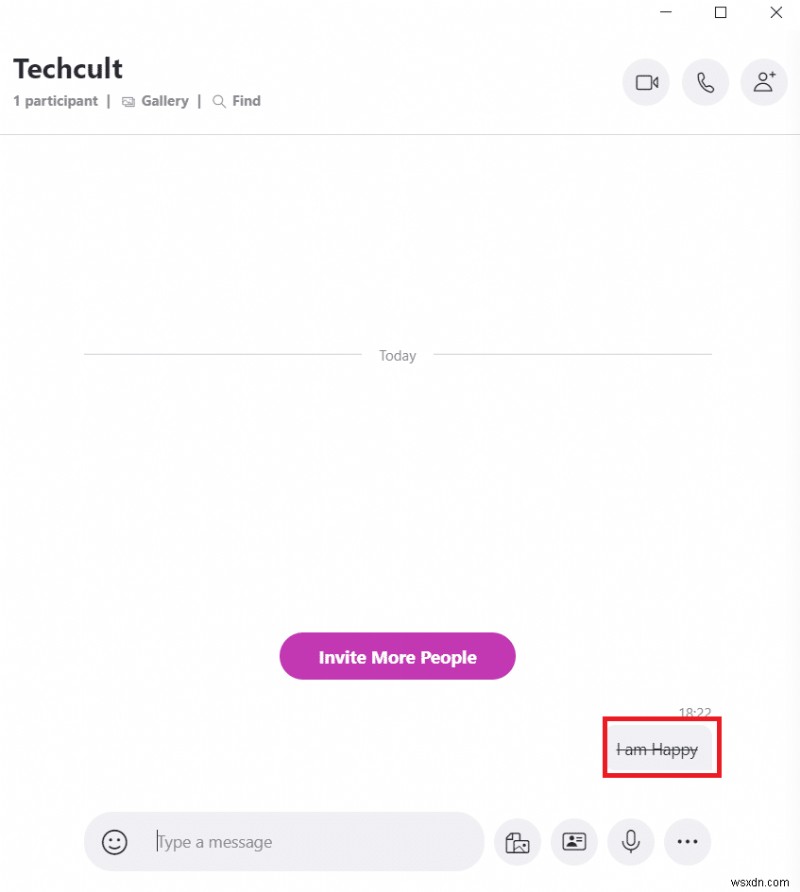 Skype 채팅 텍스트 효과 사용법 – 굵게, 기울임, 취소선까지 한 번에