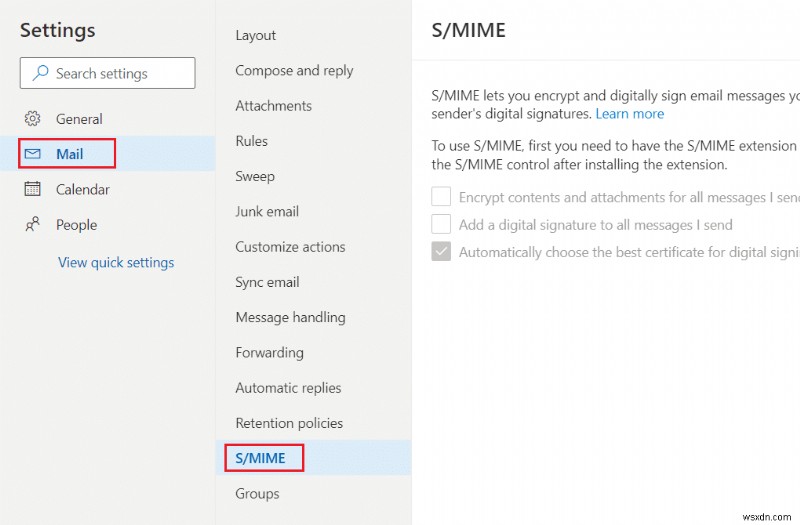 Windows 10에서  S/MIME 컨트롤을 사용할 수 없어 콘텐츠를 표시할 수 없습니다  오류 해결 방법