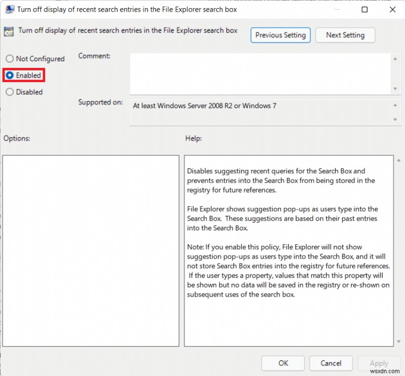 Windows 11 시작 메뉴에서 Bing 웹 검색 비활성화하는 2가지 방법