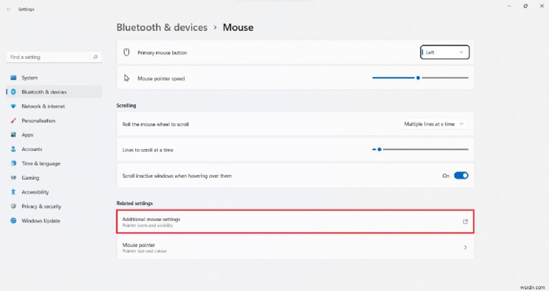 Windows 11에서 검은색 마우스 커서로 바꾸는 방법