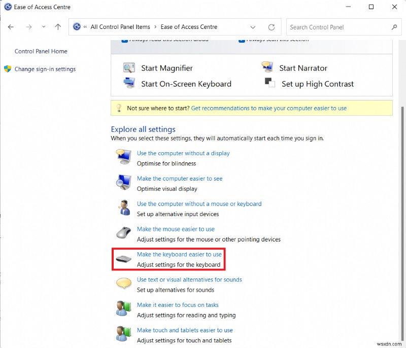 Windows 11에서 고정 키(Sticky Keys) 끄는 방법 총정리
