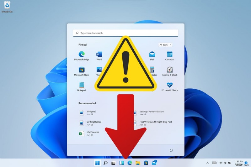 Windows 11 작업 표시줄이 작동하지 않을 때 해결하는 11가지 방법