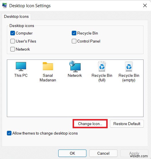 Windows 11에서 바탕 화면 아이콘 변경·제거·크기 조절하는 방법