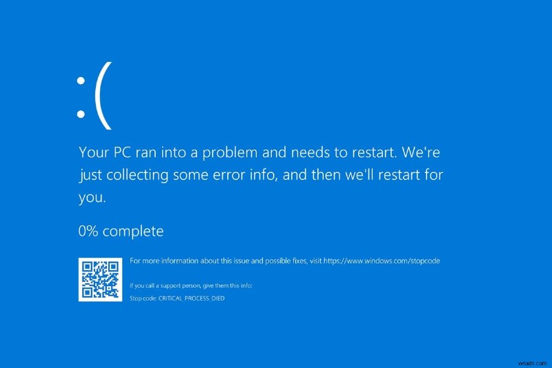 Windows 11 CRITICAL_PROCESS_DIED 블루스크린 오류 완벽 해결 가이드