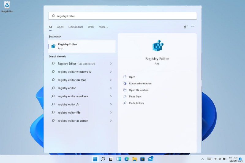 Windows 11에서 레지스트리 편집기를 여는 6가지 방법 총정리