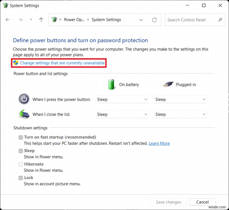 Windows 11에서 최대 절전 모드(Hibernate) 활성화 및 비활성화하는 방법