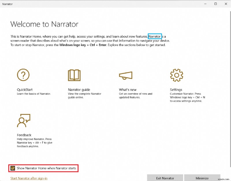 Windows 11에서 내레이터 Caps Lock 알림 켜고 끄는 방법