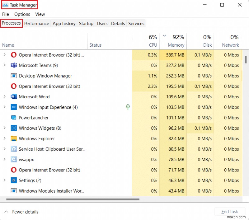 Windows 11에서 실행 중인 프로세스 확인하는 방법 완벽 가이드