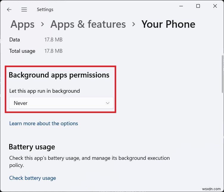 Windows 11에서 휴대폰 앱 비활성화 및 삭제하는 방법