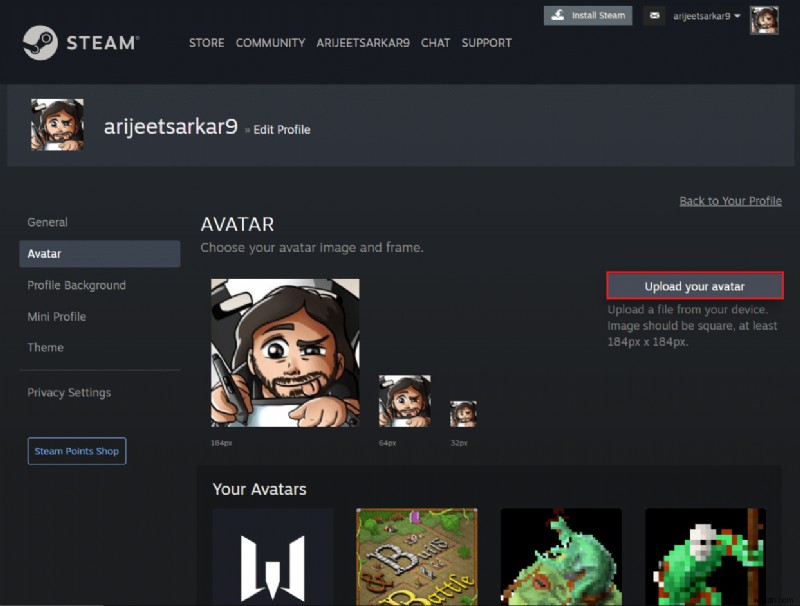 스팀(Steam) 프로필 사진 변경하는 방법 총정리