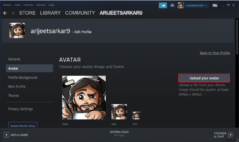스팀(Steam) 프로필 사진 변경하는 방법 총정리