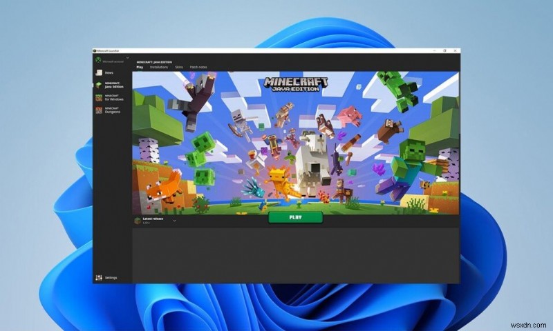 Windows 11에서 Minecraft(마인크래프트) 다운로드 및 설치하는 방법