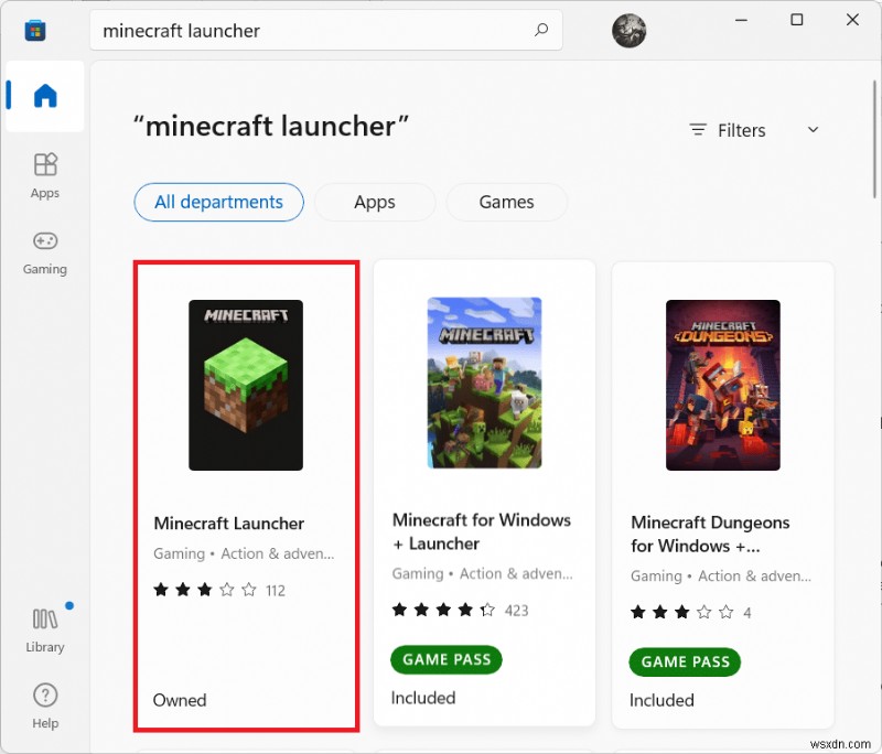 Windows 11에서 Minecraft(마인크래프트) 다운로드 및 설치하는 방법
