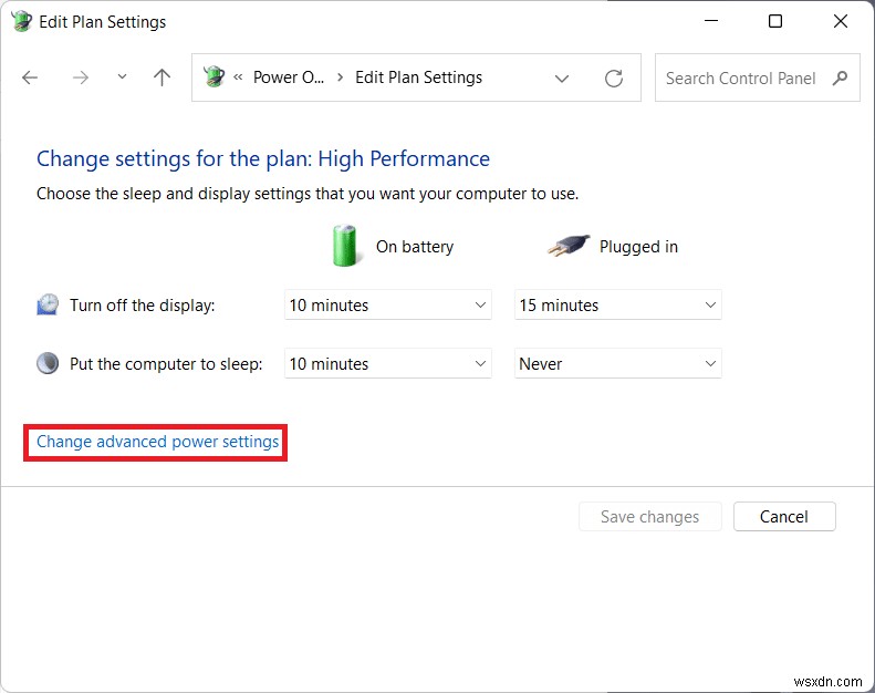 Windows 11에서 노트북 뚜껑 열기 동작 변경하는 방법