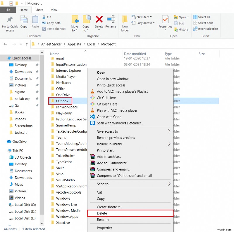 Windows 10에서 Outlook 앱이 열리지 않을 때 해결하는 9가지 방법
