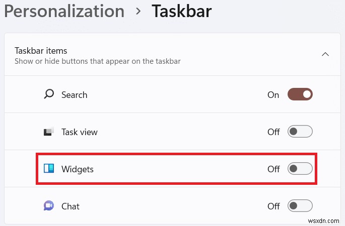 Windows 11 작업 표시줄에서 날씨 위젯 제거하는 방법 3가지