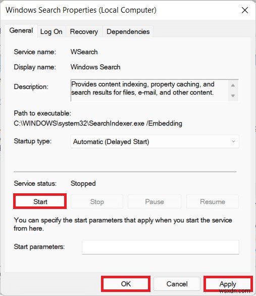Windows 11에서 검색 인덱싱 비활성화 및 활성화하는 방법