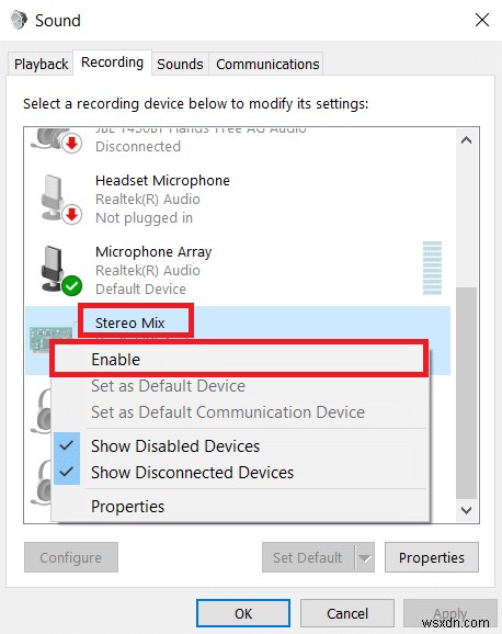 Windows 10에서 Skype 스테레오 믹스가 작동하지 않을 때 해결하는 5가지 방법