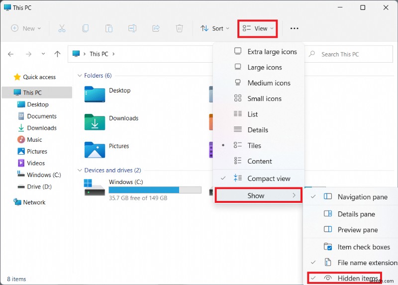 Windows 11 빈 아이콘 오류 해결하는 6가지 방법