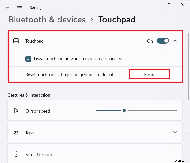 Windows 11에서 터치패드 제스처 켜기·끄기 설정하는 방법