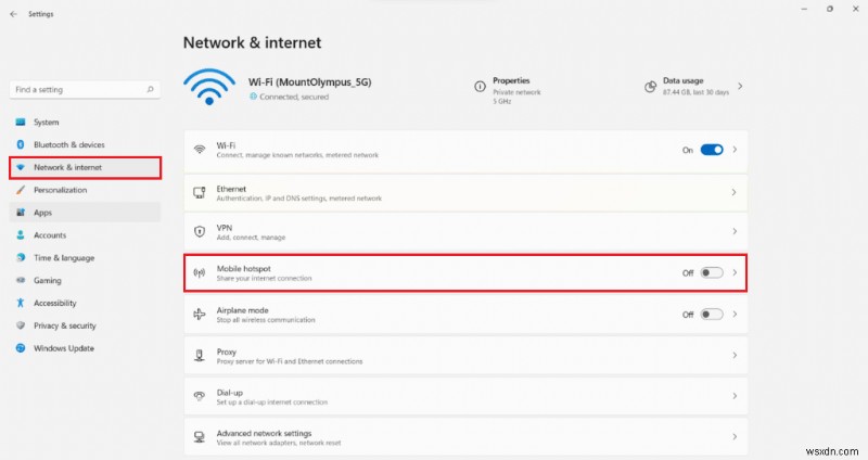 Windows 11에서 모바일 핫스팟 켜고 끄는 방법 (설정·절전 모드 포함)