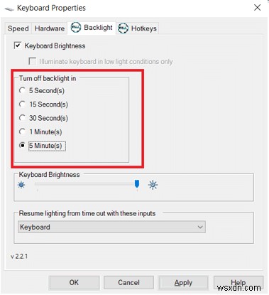 델(Dell) 노트북 키보드 백라이트 켜는 법과 타임아웃 설정 변경 방법