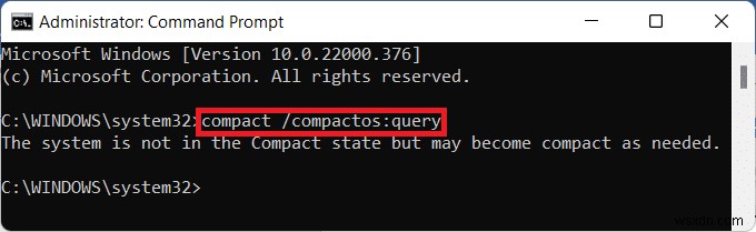 Windows 11에서 컴팩트 OS(Compact OS) 활성화·비활성화하는 완벽 가이드
