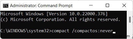 Windows 11에서 컴팩트 OS(Compact OS) 활성화·비활성화하는 완벽 가이드