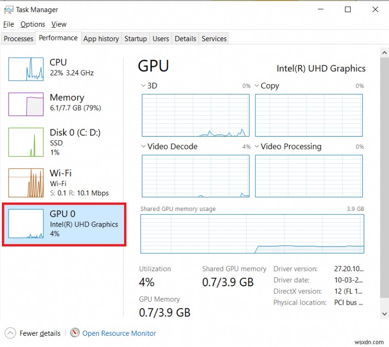 Windows 10에서 VRAM 용량 확인하는 방법 총정리