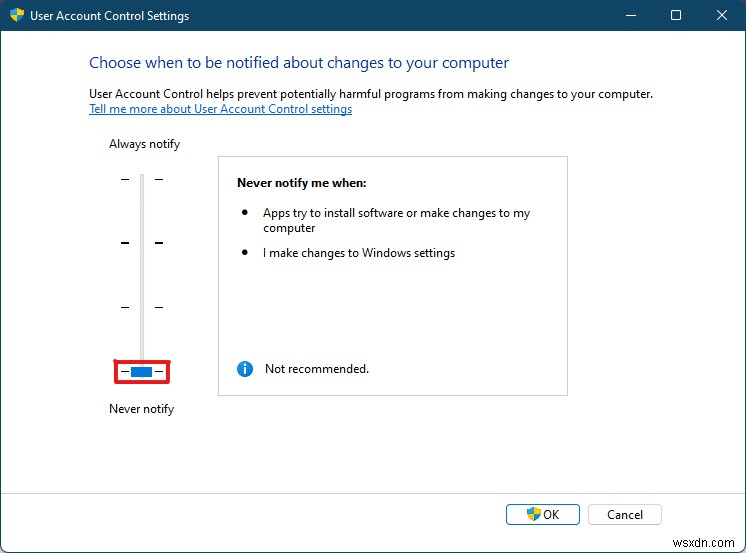 Windows 11에서 사용자 계정 컨트롤(UAC) 활성화 및 비활성화하는 완벽 가이드