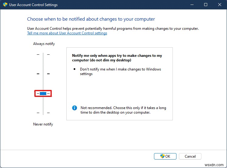 Windows 11에서 사용자 계정 컨트롤(UAC) 활성화 및 비활성화하는 완벽 가이드