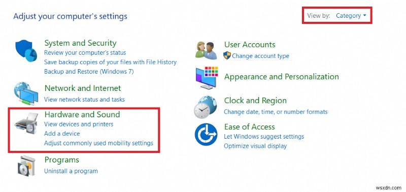 Windows 10에서 사운드 제어판 여는 방법 총정리