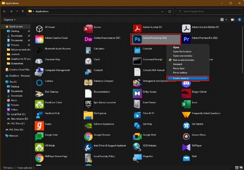 Windows 11에서 바탕 화면 바로 가기 만드는 방법 총정리
