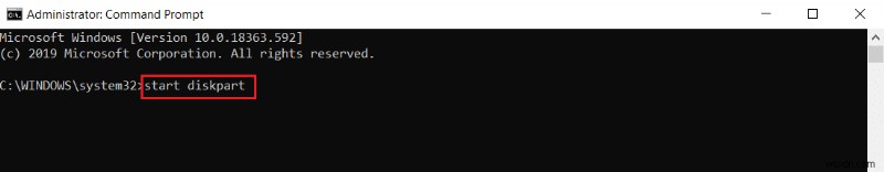 Windows 10에서 할당되지 않은 공간에 새 파티션을 만들 수 없습니다 오류 해결 방법