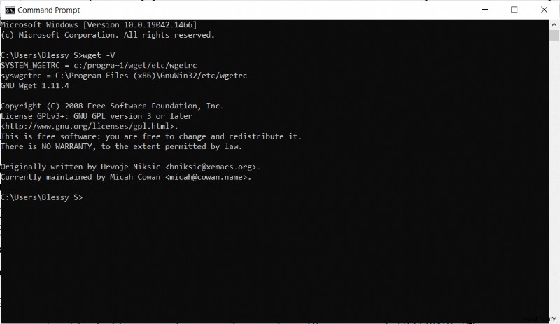 Windows 10에서 WGET 다운로드·설치·사용하는 완벽 가이드