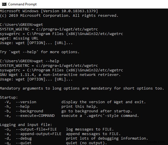 Windows 10에서 WGET 다운로드·설치·사용하는 완벽 가이드