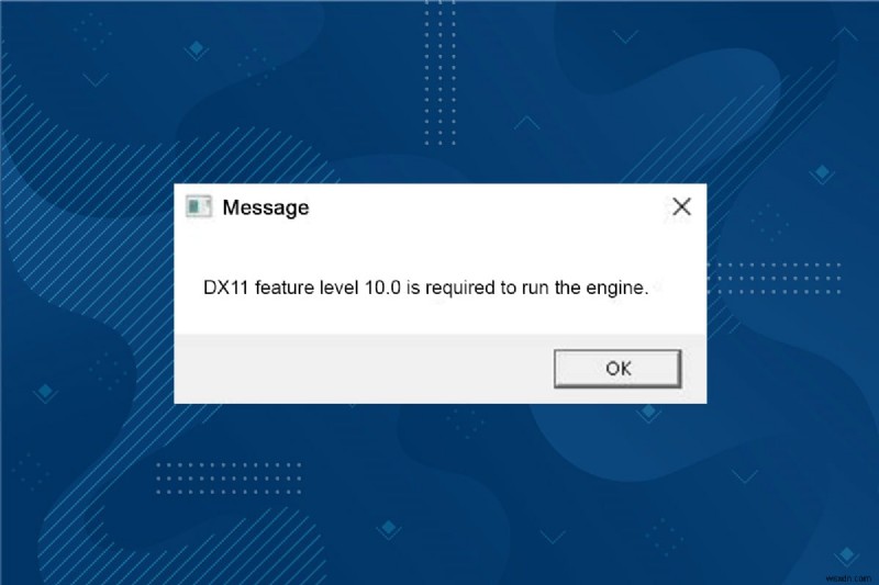 DX11 기능 수준 10.0 오류 완벽 해결 가이드