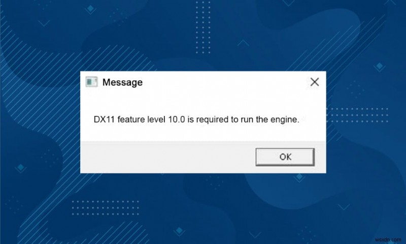 DX11 기능 수준 10.0 오류 완벽 해결 가이드