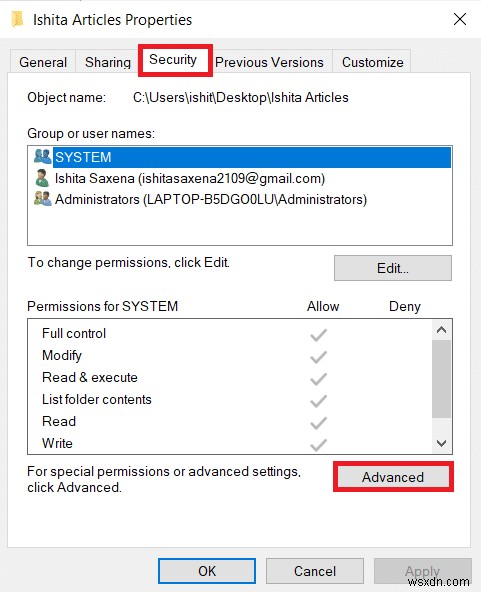 Windows 10에서 파일 권한 변경하는 방법 4가지 총정리