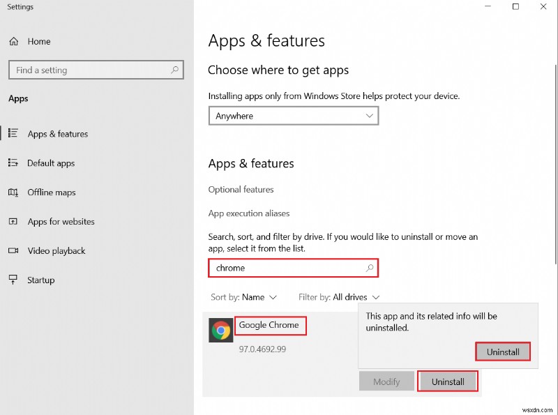 Windows 10에서 Chromium(크로뮴) 완전히 제거하는 방법 총정리