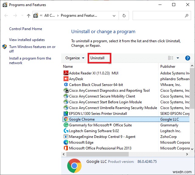 Windows 10에서 Chromium(크로뮴) 완전히 제거하는 방법 총정리