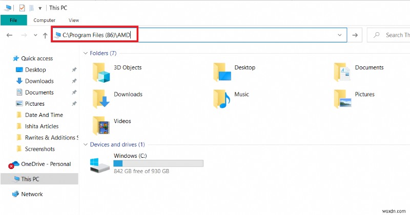 Windows 10에서 AMD Catalyst Control Center 사라짐 오류 해결 방법 8가지