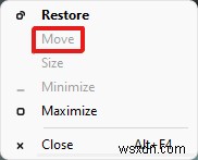 Windows 11에서 화면 밖으로 사라진 창을 복구하는 4가지 방법