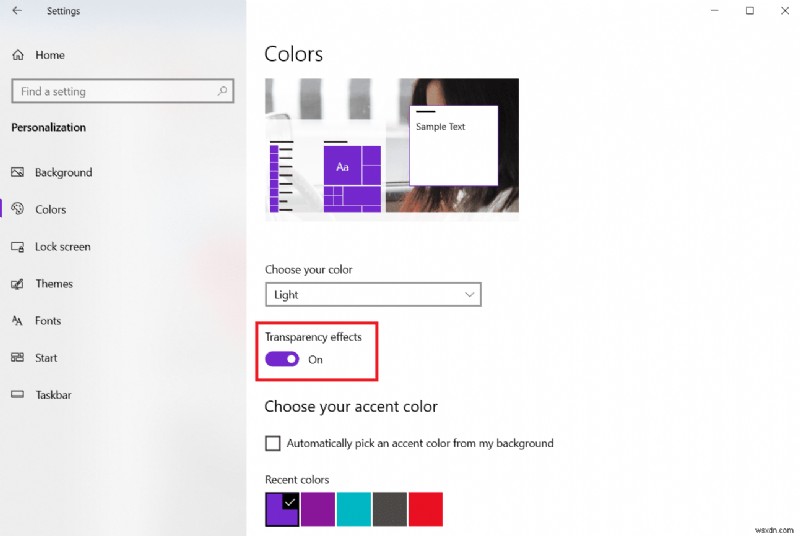 Windows 10에서 작업 표시줄을 투명하게 만드는 4가지 방법