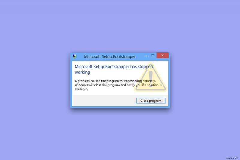 Windows 10에서 Microsoft 설치 부트스트래퍼 작동 중지 오류 해결 방법