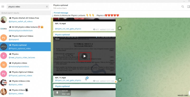 윈도우 10에서 텔레그램(Telegram) 동영상 다운로드하는 5가지 방법
